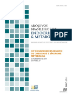 ( )Congresso Brasileiro de Obesidade e Síndrome Metabólica