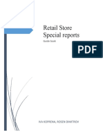 Retail Store Special Reports