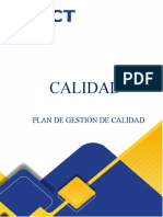 Plan de Gestión de Calidad