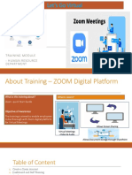 Virtual Training- Zoom