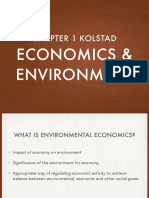 Chapter 1 Kolstad: Economics & Environment