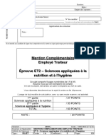 Sujet mc5 Et Et2