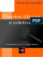 Direitos Difusos e Coletivos - Rodrigo Picon de Carvalho (2019)