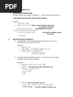 Operations With Radicals: Like Radicals Have The Same Index and Same Radicand