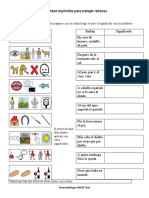 Actividad Imprimible para Trabajar Refranes