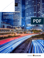 Business - Continuity - Report 2021