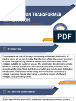 Distribution Transformer Application