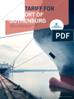 GOTHENBURG Porttariff 2022 Portofgothenburg v1 15.10.21