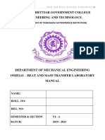 HMT Lab Manual