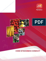 Code of Business Conduct: Sime Darby Plantation