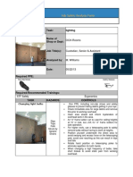 Job Safety Analysis Form: Picture of Task/equipment: Task: Lighting