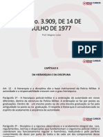 Aula 2 - Estatuto Dos Policiais Militares Da PB - Lei 3.909