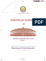 11th STD Political Science EM Medium Vol-1