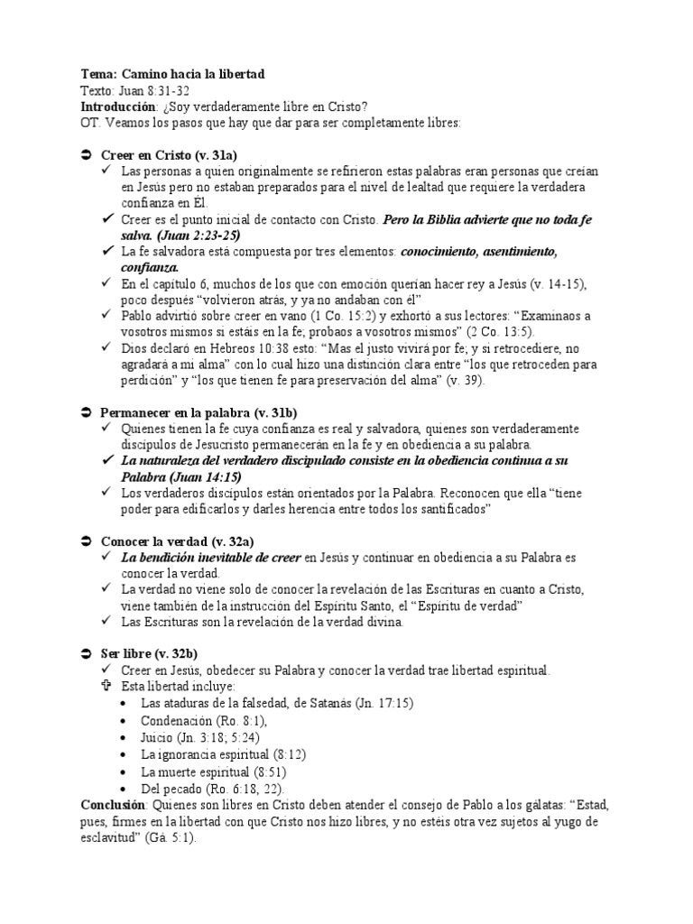 Camino Hacia La Libertad | PDF | Cristo (título) | Religiones abrahámicas