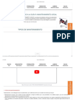 Tipos de Mantenimiento