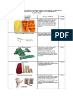 DAFTAR PENGADAAN BARANG ALAT KESEHATAN