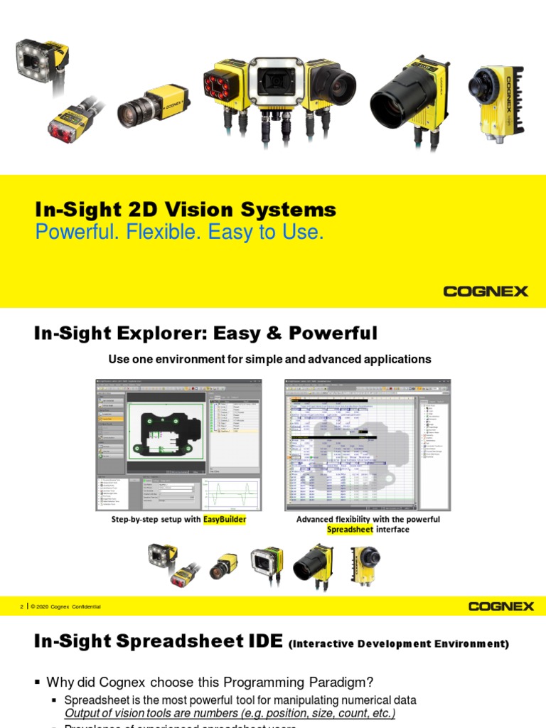 In-Sight Vision Systems - Catalogo de Herramientas | PDF | Integrated ...