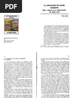 baigorri 1983 la urbanización del mundo campesino documentacion social