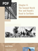 Chapter 6 The Second World War and Hayek's Road To Serfdom