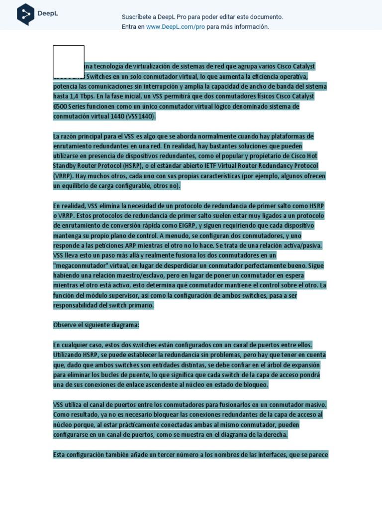 A Vss Is Network System Virtualization Technology That Pools Multiple