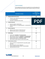 HSB Sba Mark Scheme