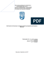 Del convivir al conversar: comprendiendo la violencia universitaria desde Maturana