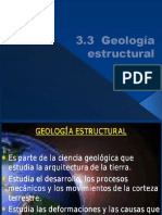 3.3 Geologia Estructural