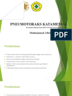 Pneumotoraks Katamenial (Presentasi BTKV BL1 AFF)