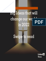 Big Ideas That Will Change Our Worldin 2022