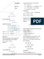 12th Maths Study Material Chapter 6 Notes (Applications of Vector Algebra) EM
