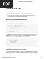 Wrapper Class - CS2030S Programming Methodology II