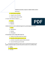 Revision G11: in Preparation For An Electrophoresis Procedure, Enzymes Are Added To DNA in Order To