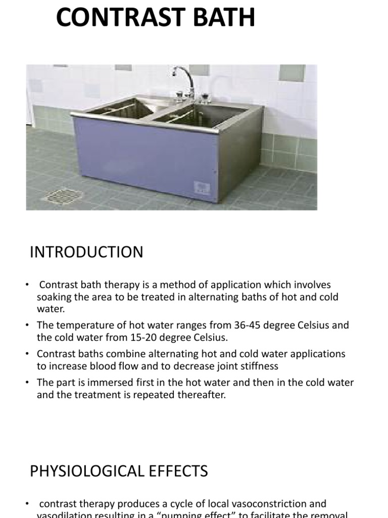 Contrast Bath | PDF