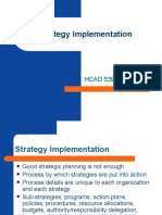 Strategy Implementation: HCAD 5390