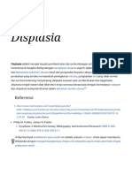 Displasia - Wikipedia Bahasa Indonesia, Ensiklopedia Bebas