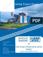 Kbun Powerplant Training Report