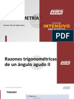 CALAPENSHKO-Intensivo San Marcos Semana 3 - Trigonometría