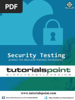 Security Testing Tutorial