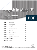 English in Mind 9e Language Builder