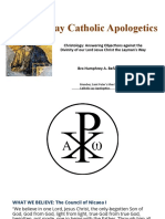 Revised Apologetics in Christology 2021