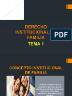 Tema No. 1 Familia y Derecho de Familia
