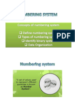 1.0 Numbering System