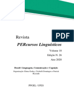Percursos Linguísticos-Dossiê de Pragmática-2020
