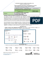 Actividad 1 Tercer Periodo Grado Quinto