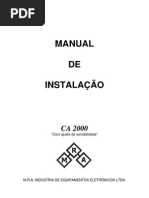 Manual cerca elétrica
