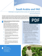 Saudi Arabia and FAO