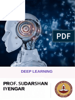 Prof. Sudarshan Iyengar: Deep Learning
