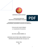 Autoconocimiento y discernimiento en adulta joven