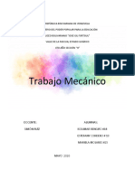 Trabajo Mecánico