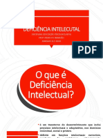 DEFICIÊNCIA INTELECUTAL